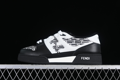 Fendi Match Sneakers AHH2F1FHT Black& white