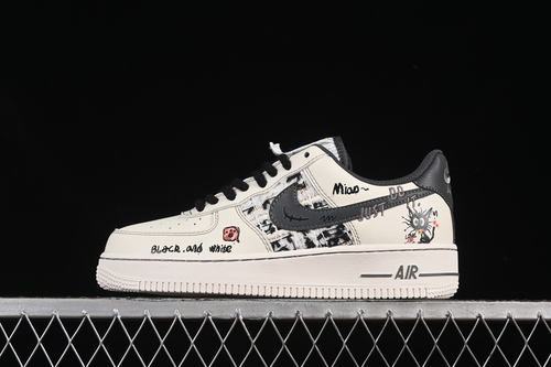 Nike Air Force 1'07 Low "Little Black Cat"  FJ7740-710
